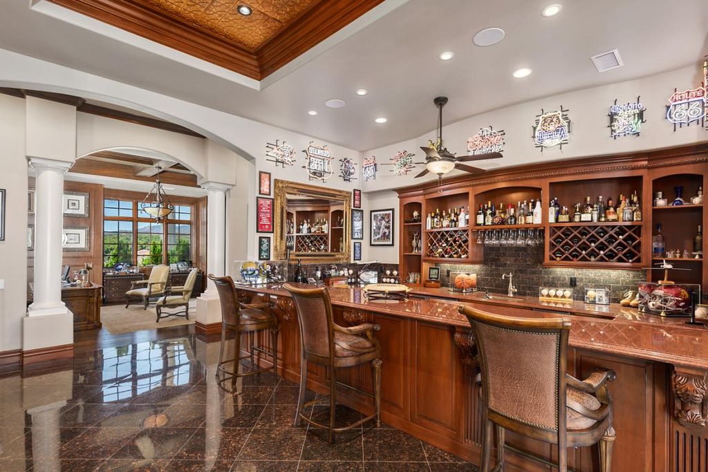 The Home in Murrieta - Villa Dolce Vista, an Italian inspired masterpiece offers luxury amenities and uninterrupted panoramic views of mountains and the valley is now available for sale. This home located at 36852 Calle De Lobo, Murrieta, California