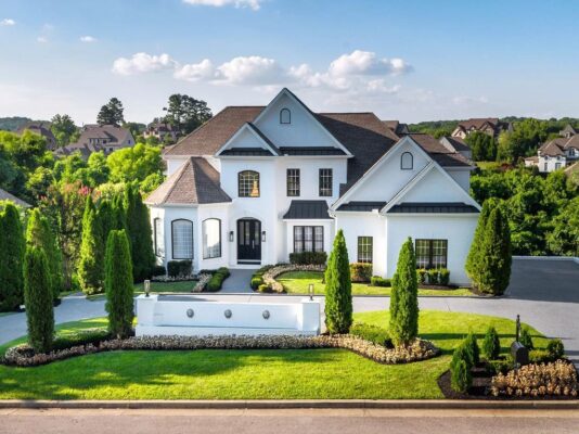 Located in one of The Most Desirable Gated Communities in Brentwood, This Elegant Estate Asks for $3.499 Million