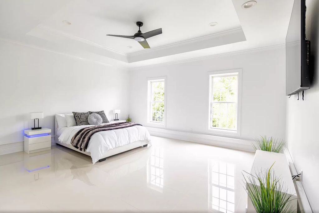 Pure White Bedroom