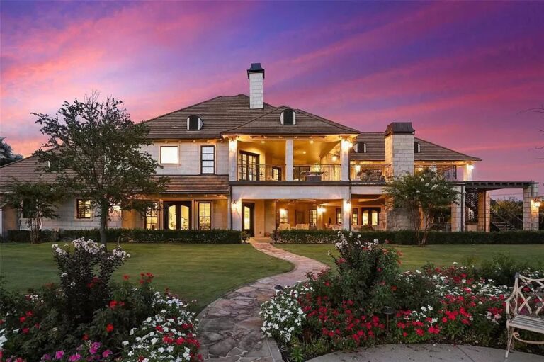 Luxurious Custom Home on Almost 2.5 Prime Acres in Southlake Designed for Entertaining Asks $6.999 Million