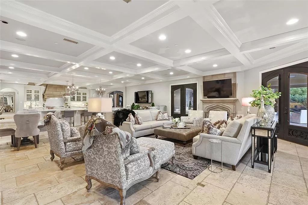 The Home in Southlake, a beautifully updated home with multiple outdoor living areas and balconies overlooking backyard paradise is now available for sale. This home located at 400 S White Chapel Blvd, Southlake, Texas