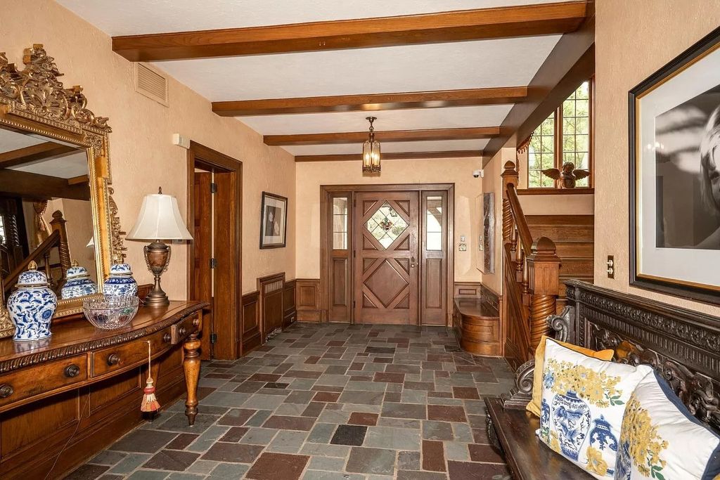 The Estate in New Richmond offers stunning great room with wood paneled ceiling walks out to patio and pool, now available for sale. This home located at 1104 Us Route 52, New Richmond, Ohio