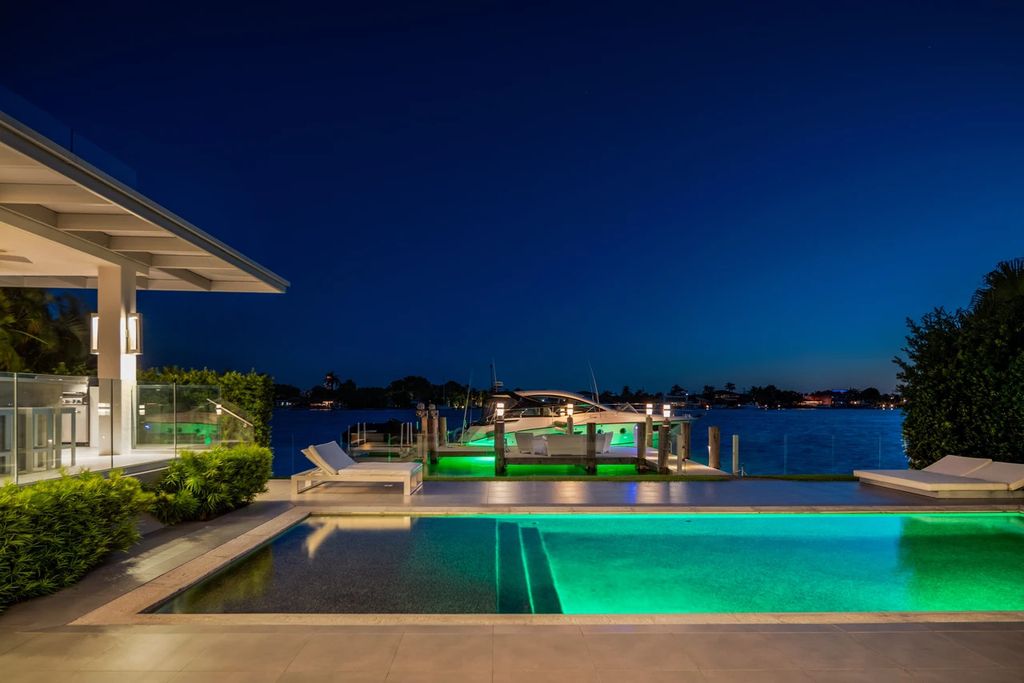 The Masterpiece in Surfside, a fabulous estate just minutes from the beach and renowned Bal Habour Shops was built to highest standard and luxurious finishes is now available for sale. This home located at 1236 Biscaya Dr, Surfside, Florida