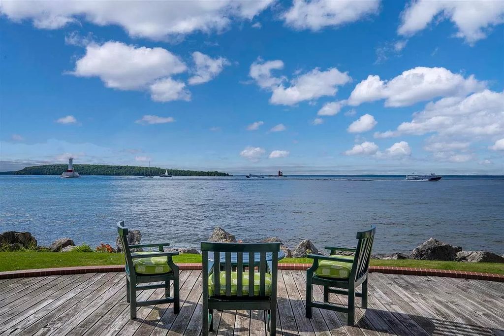 The Homes on Mackinac Island is a luxurious home with astonishing views take your breath away, now available for sale. This home located at 7575 Main St, Mackinac Island, Michigan