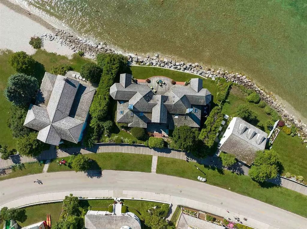 The Homes on Mackinac Island is a luxurious home with astonishing views take your breath away, now available for sale. This home located at 7575 Main St, Mackinac Island, Michigan