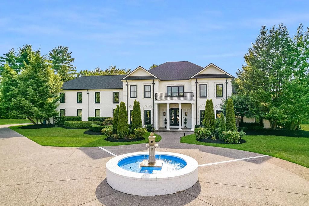 The Estate in Brentwood is a luxurious home fully fenced on 2.04 beautiful acres with a gated entry and fountain now available for sale. This home located at 305 Granny White Pike, Brentwood, Tennessee; offering 04 bedrooms and 06 bathrooms with 5,448 square feet of living spaces.