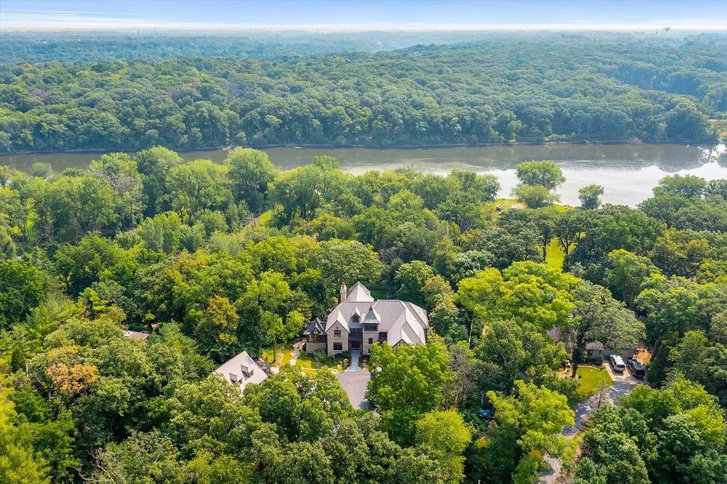 The Estate in Saint Charles is the most exclusive hidden treasure that the Fox Valley has to offer, now available for sale. This home located at 6N691 State Route 31 Rd, Saint Charles, Illinois