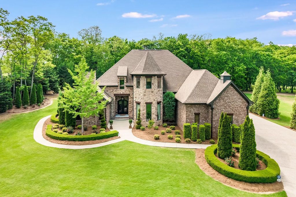 The Estate in Franklin is professionally designed landscape home with extensive custom millwork, now available for sale. This home located at 2401 Durham Manor Dr, Franklin, Tennessee