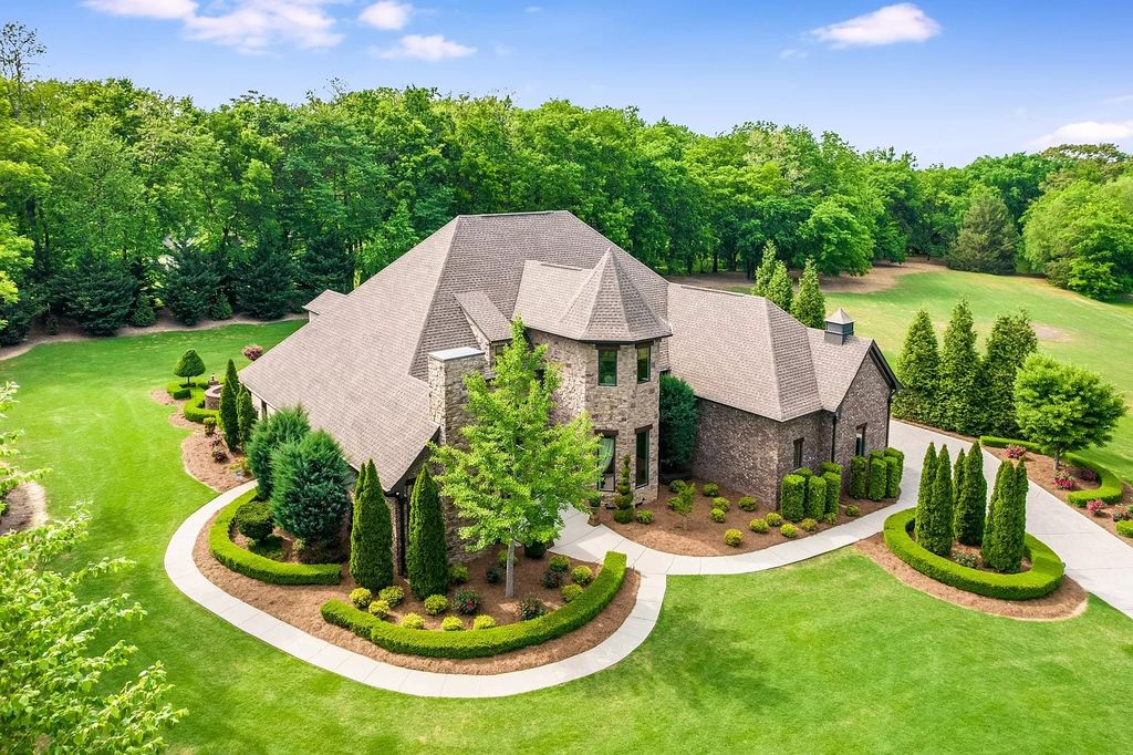 The Estate in Franklin is professionally designed landscape home with extensive custom millwork, now available for sale. This home located at 2401 Durham Manor Dr, Franklin, Tennessee