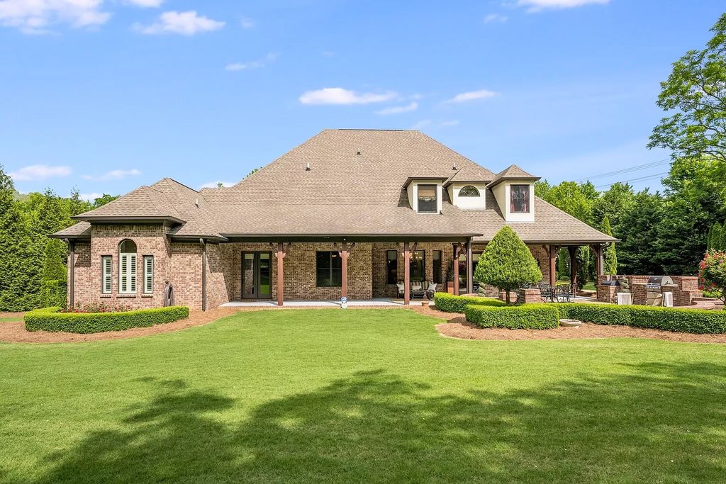 The Estate in Franklin is professionally designed landscape home with extensive custom millwork, now available for sale. This home located at 2401 Durham Manor Dr, Franklin, Tennessee