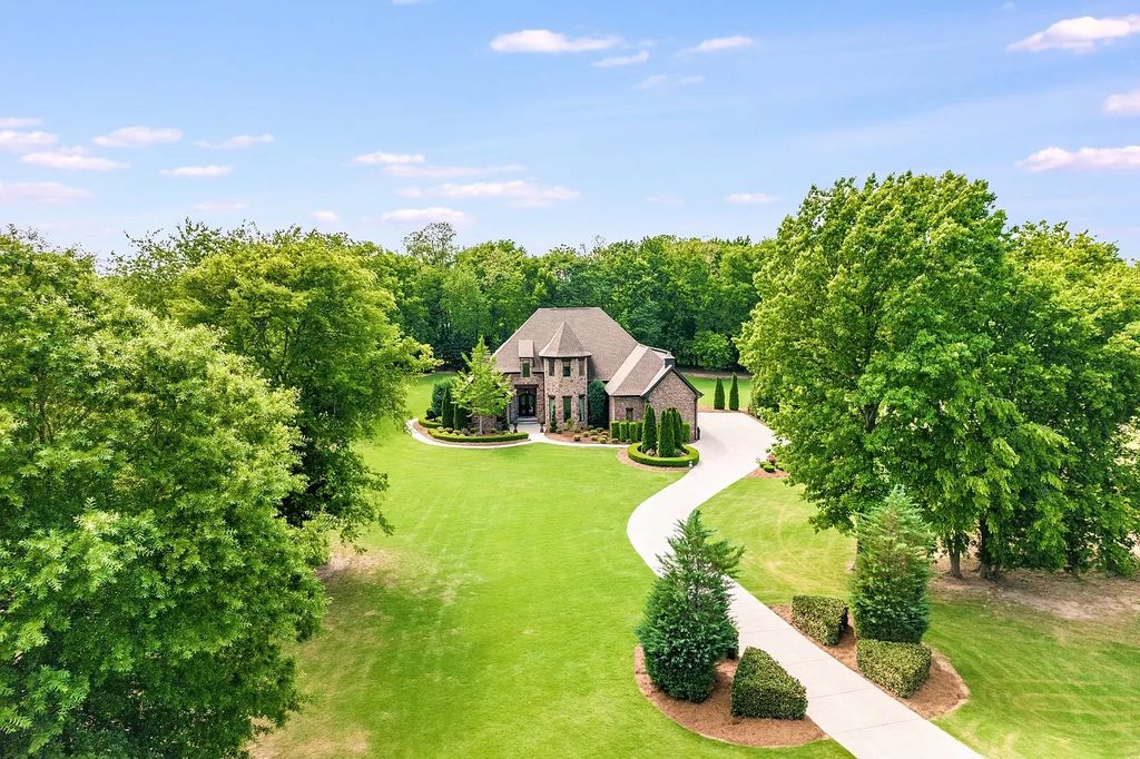 The Estate in Franklin is professionally designed landscape home with extensive custom millwork, now available for sale. This home located at 2401 Durham Manor Dr, Franklin, Tennessee