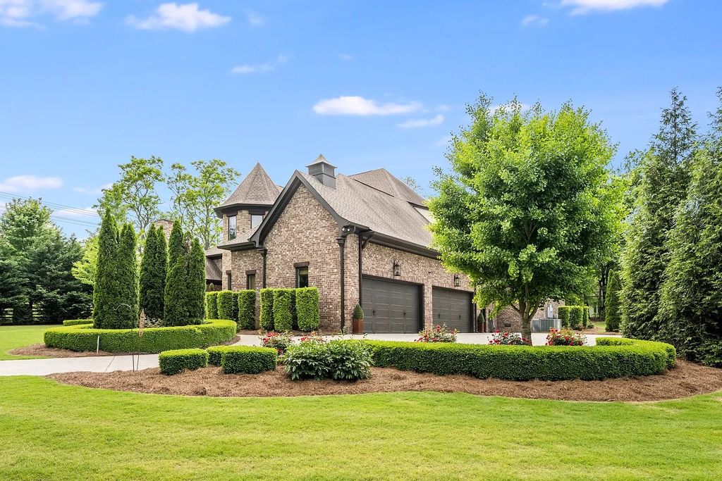The Estate in Franklin is professionally designed landscape home with extensive custom millwork, now available for sale. This home located at 2401 Durham Manor Dr, Franklin, Tennessee