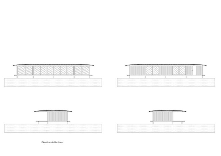 Reed House with Open Plan by Kamil Taner Architecture & Interiors