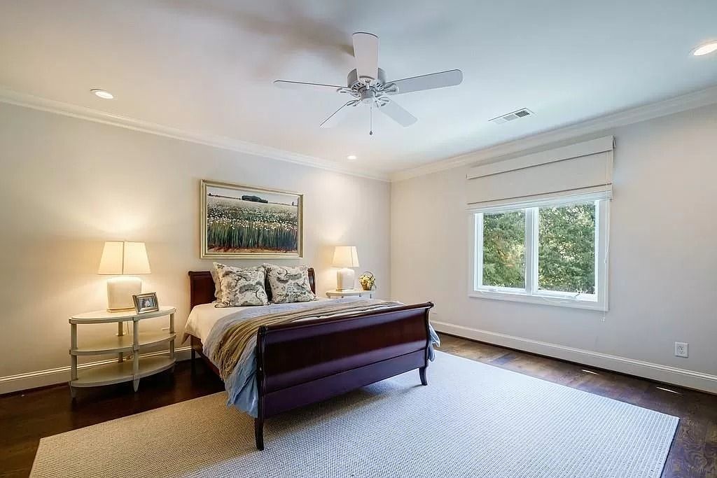 The Home in Sandy Springs was professionally decorated, with furnishings, draperies and decor available as optional purchase, now available for sale. This home located at 5650 Cross Gate Dr, Sandy Springs, Georgia