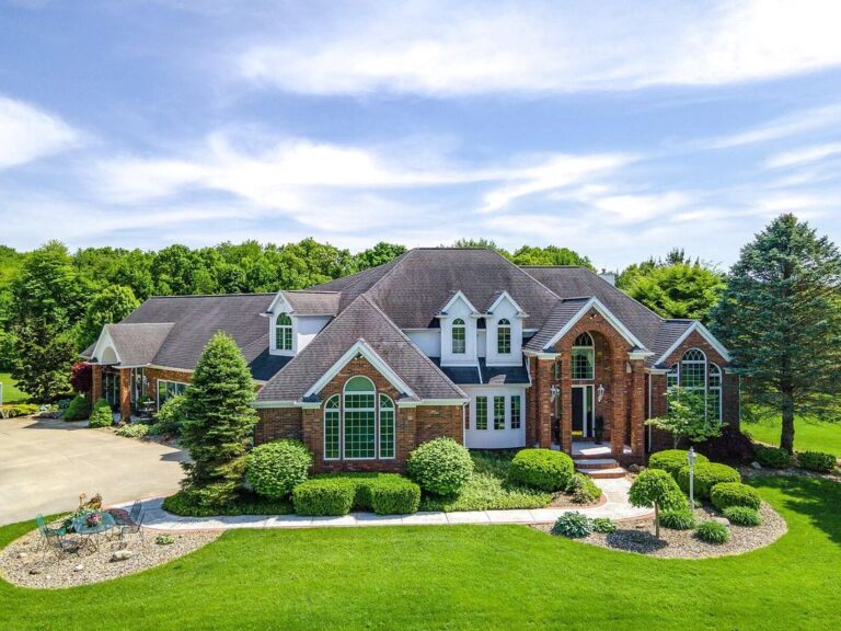 Spectacular $2.495 Million Property in Edwardsburg that Has it all- Magnificent Home-Horsebarn & Indoor Riding Arena