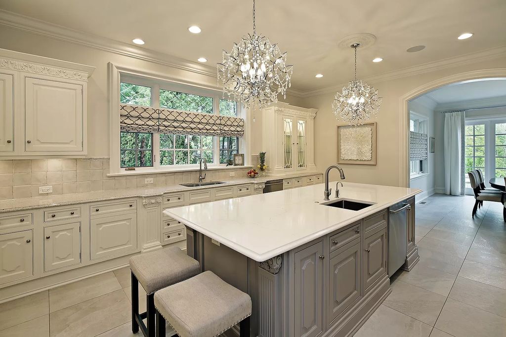 The Estate in Illinois is a luxurious home upgraded with all new hi end appliances and amenities now available for sale. This home located at 500 Voltz Rd, Northbrook, Illinois; offering 07 bedrooms and 10 bathrooms with 9,748 square feet of living spaces.