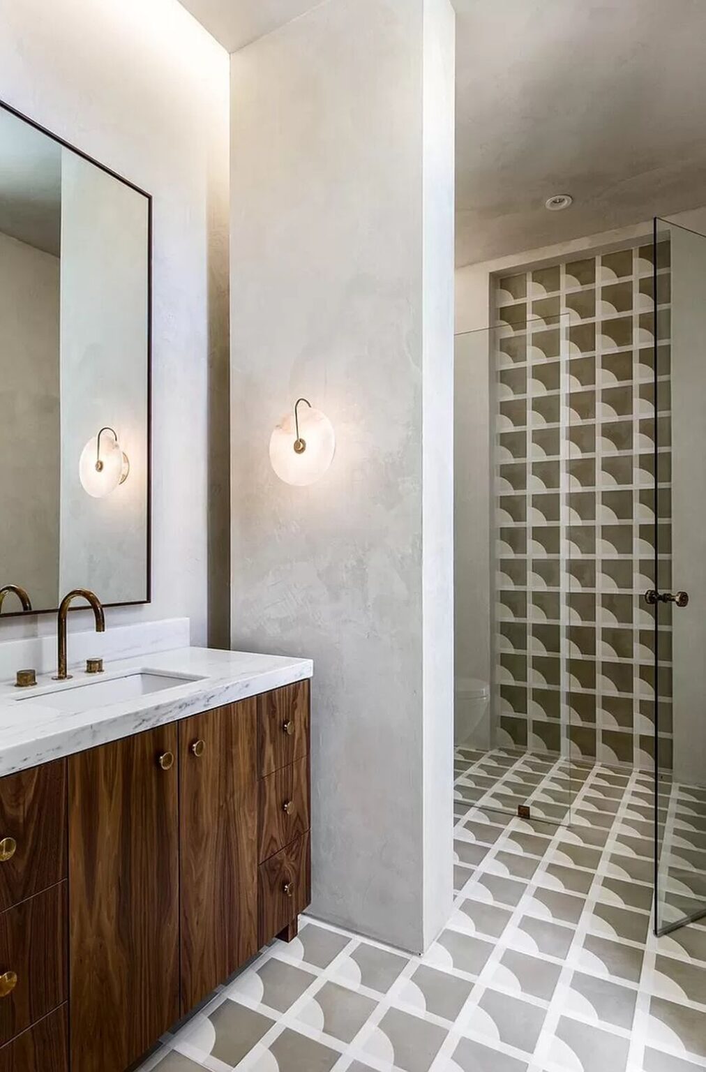 Stone and Glass Masterpiece Thoughtfully Curated and Perfectly Executed