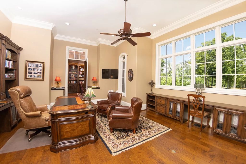 The Estate in Ashland City is a luxurious home with marble tiled floors and walls in each bath, hardwoods throughout, now available for sale. This home located at 2925 Old Clarksville Pike, Ashland City, Tennessee