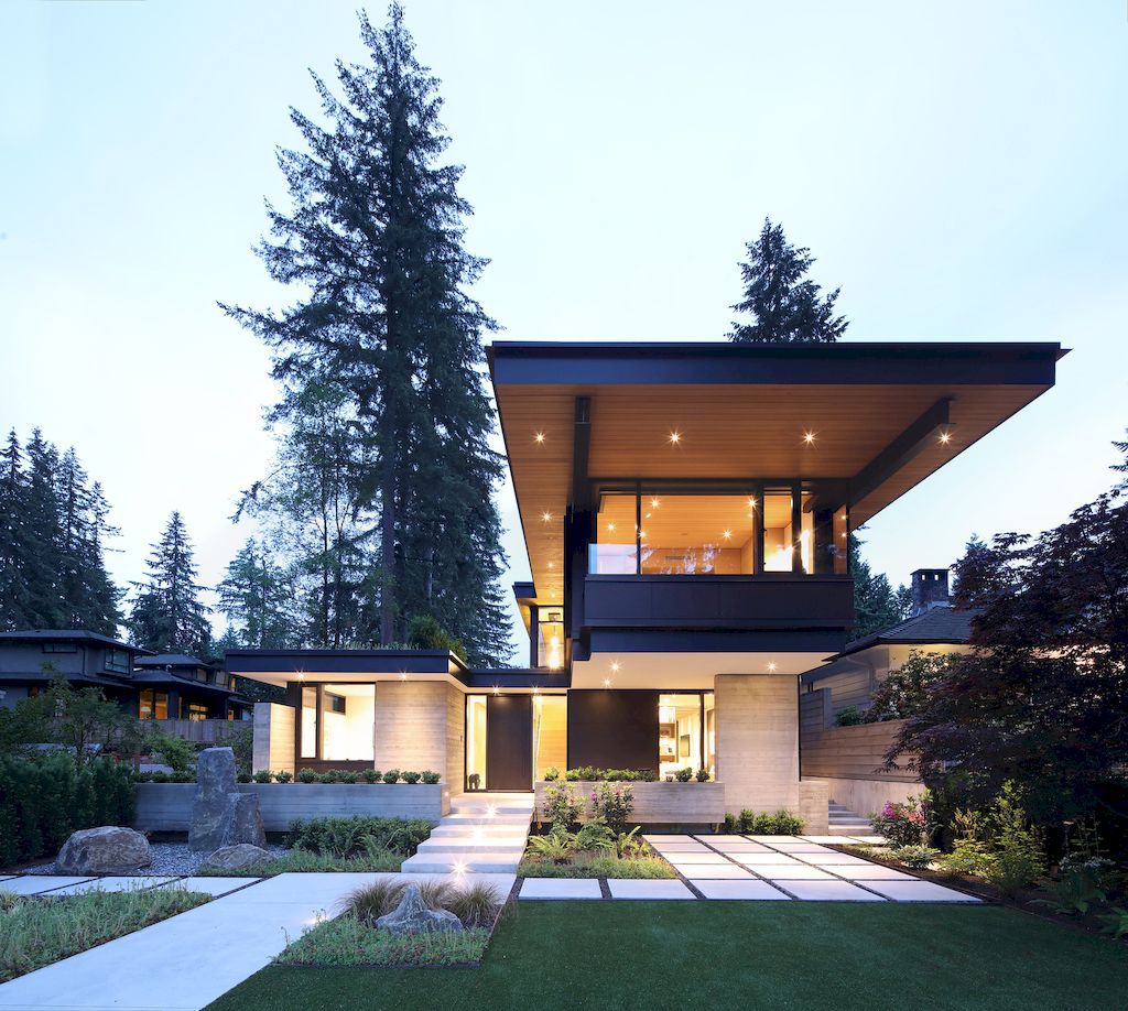 The Bridge House with Modern Aesthetic by Vallely Architecture 10