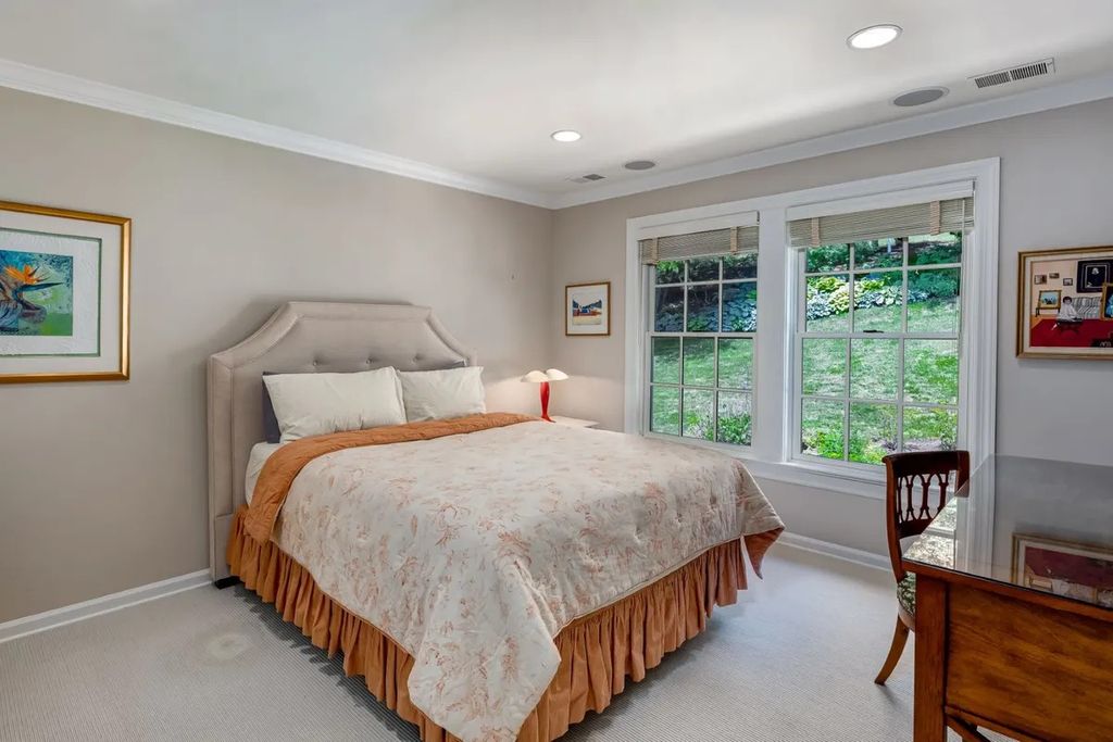 The Residence in New Jersey is well-appointed home with hardwood floors, detailed architectural moldings and millwork, now available for sale. This home located at 211 Campbell Rd, Bernardsville Boro, New Jersey