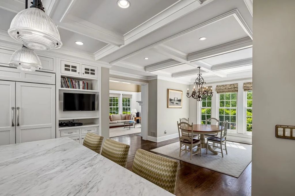 The Residence in New Jersey is well-appointed home with hardwood floors, detailed architectural moldings and millwork, now available for sale. This home located at 211 Campbell Rd, Bernardsville Boro, New Jersey