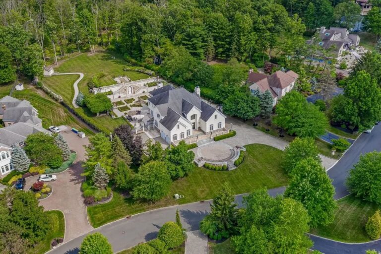 This $2.8 M Home in New Jersey Wonderfully Replicates its Inspiration- The Rural Manor Homes of France’s Grand Siecle