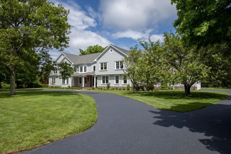 This $2.995M Professionally Landscaped Property in Rumson Offers Everything for All Your Wishes