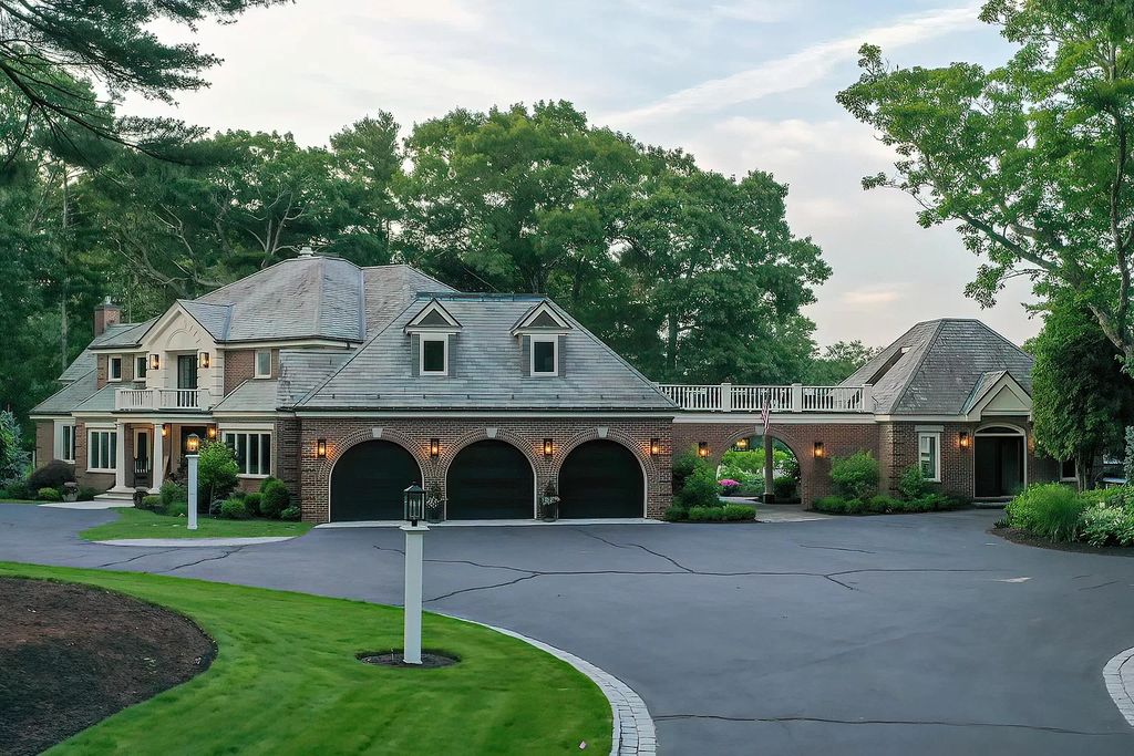 The Estate in Kingston is a stunning private equestrian estate with endless possibilities, now available for sale. This home located at 31 Ortolani Circle, Kingston, Massachusetts