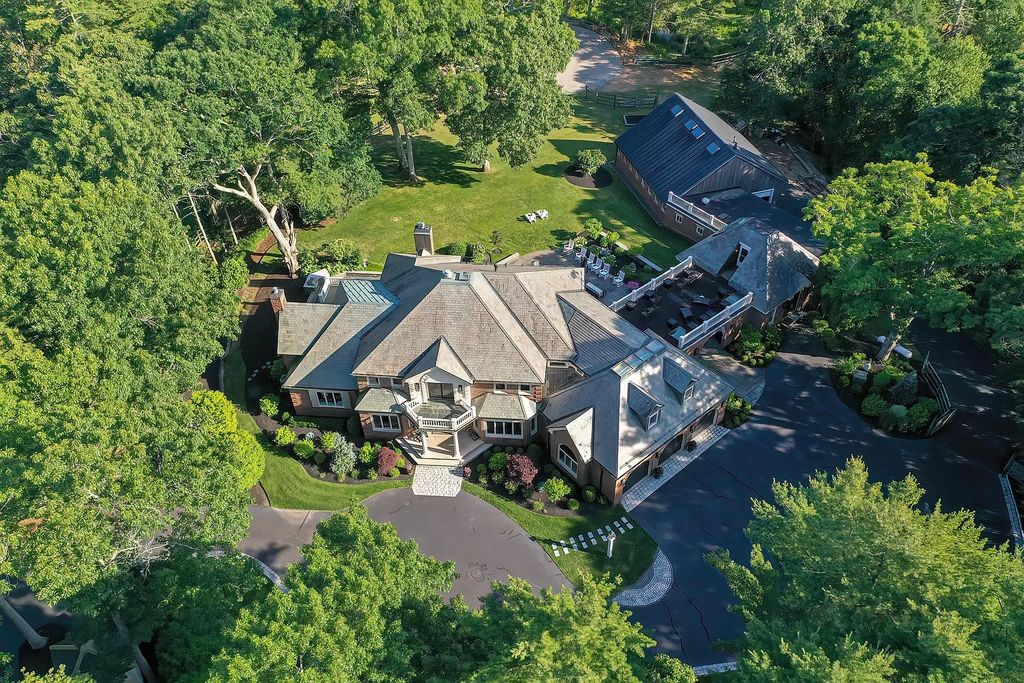 The Estate in Kingston is a stunning private equestrian estate with endless possibilities, now available for sale. This home located at 31 Ortolani Circle, Kingston, Massachusetts