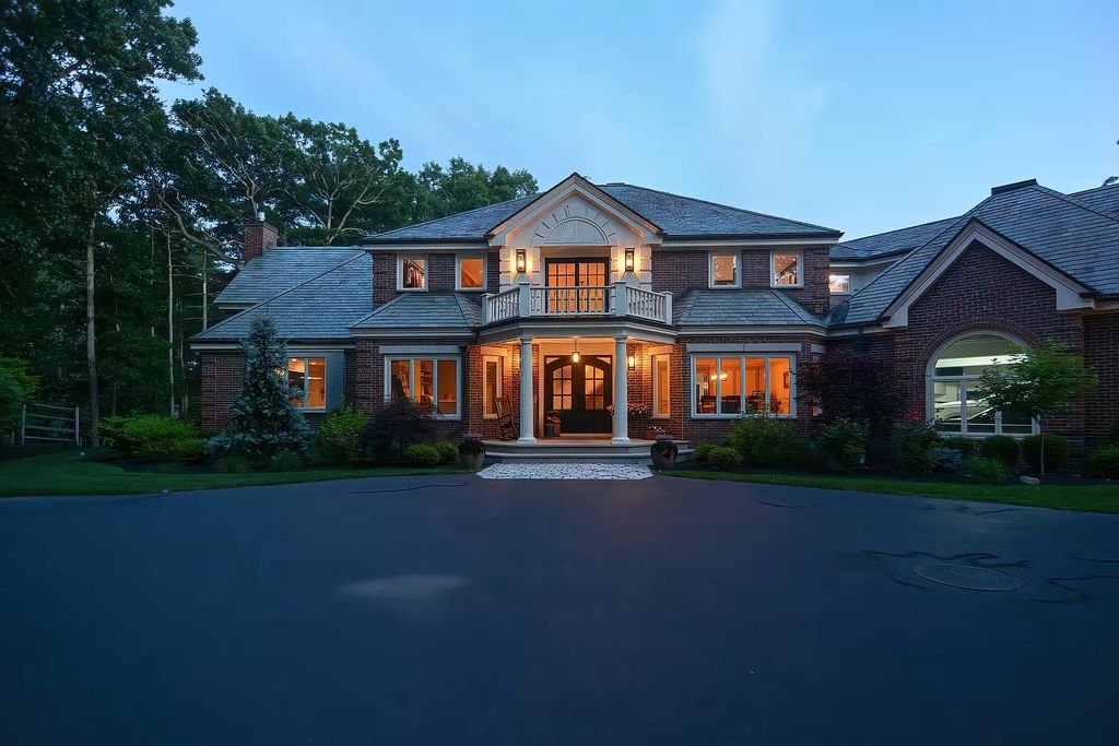 The Estate in Kingston is a stunning private equestrian estate with endless possibilities, now available for sale. This home located at 31 Ortolani Circle, Kingston, Massachusetts