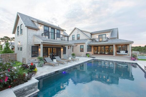 This $7.595M Beautiful Custom Built Property is a Memorable Place for Family and Friends Gathering in Nantucket