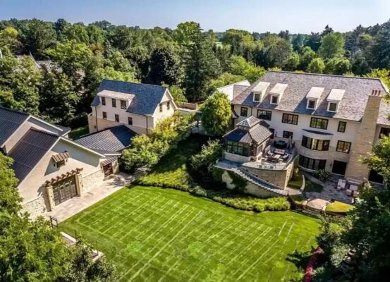 This $7.999 Million State-of-the-art Residence Offers Once-in-a-lifetime Opportunity in West Bloomfield Township