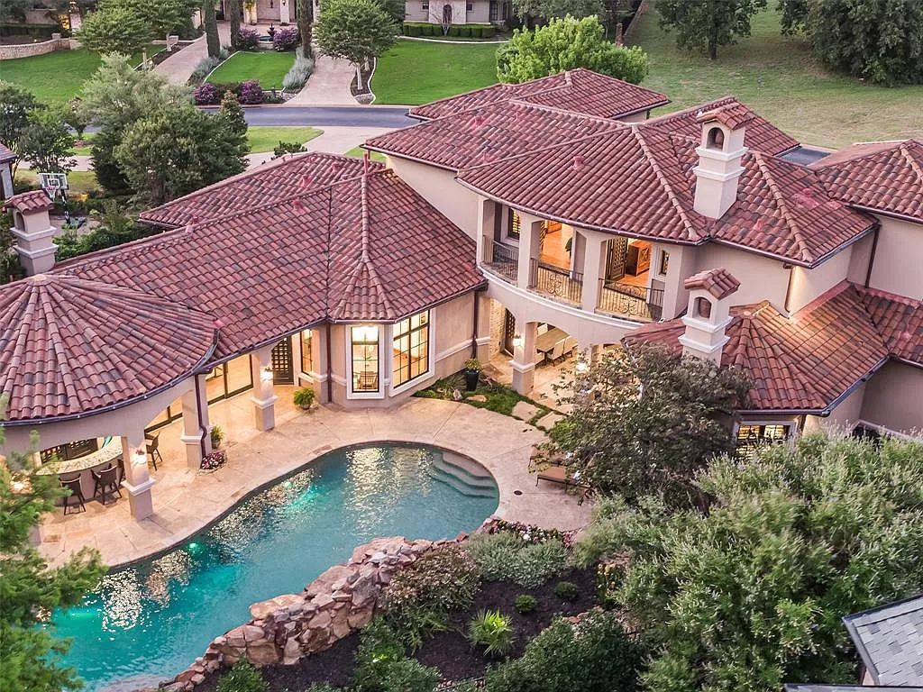 The Home in Westlake, an entertainers dream home nestled in one of DFW's most sought after Guard Gated Neighborhoods, Vaquero is now available for sale. This home located at 2203 King Fisher Dr, Westlake, Texas