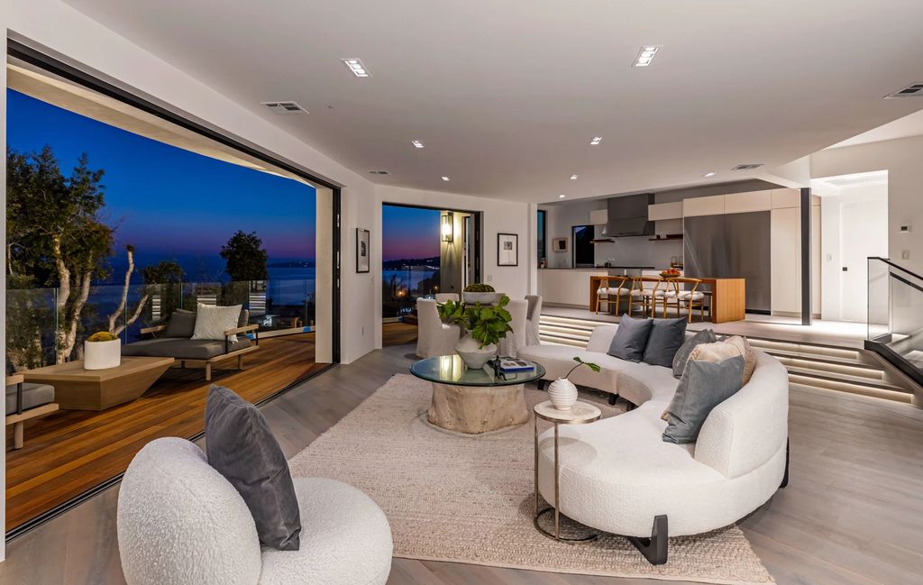 The Home in Malibu, a divine modern retreat with open-plan living spaces and entertainment-ready outdoor space offering far-reaching ocean views plus seamless access to local conveniences is now available for sale. This home located at 25225 Malibu Rd, Malibu, California