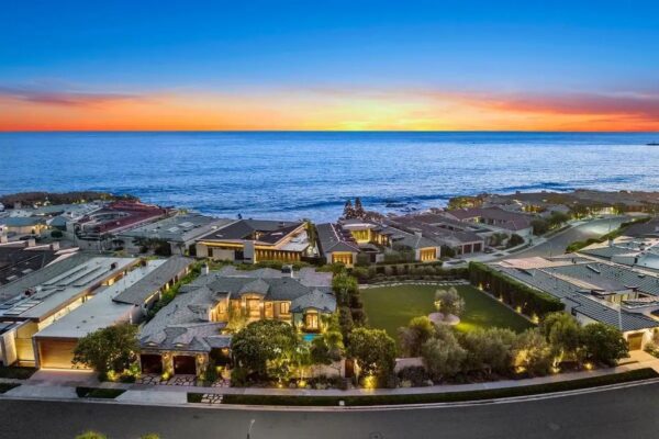 A Legacy Property in Corona del Mar has Majestic Gardens with Vast Coastline Views Asking $22.998 Million