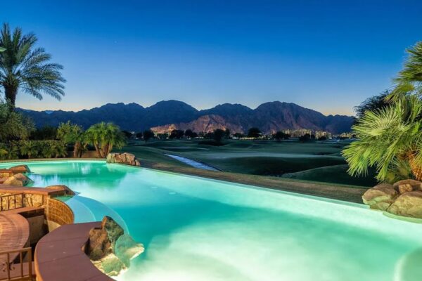 A Magnificent Custom Home With One Of The Best Views In Pga West In La 