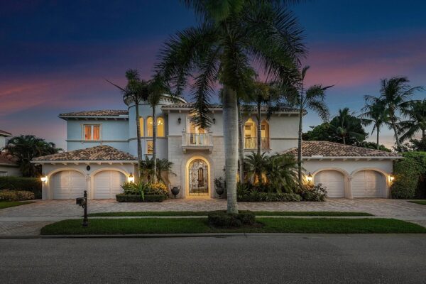 A Palatial Oasis in Boca Raton Comes with Elegant Appointments Throughout on The Market for $3,299,999