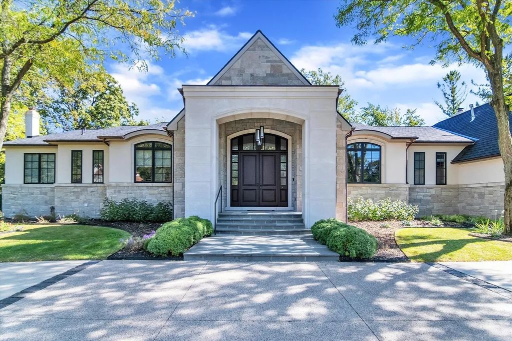 The Estate in Bloomfield Hills is a luxurious home with entire exterior of stone and stucco façade now available for sale. This home located at 60 Quarton Ln, Bloomfield Hills, Michigan; offering 05 bedrooms and 06 bathrooms with 5,300 square feet of living spaces.