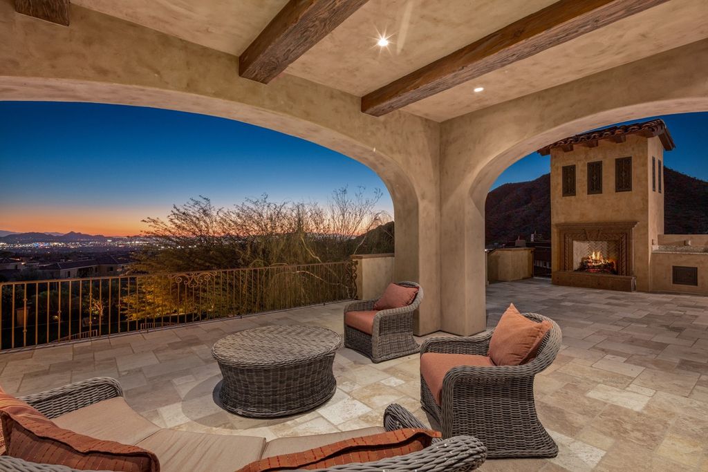 The Mansion in Scottsdale, a luxurious and gracious estate has been impeccably executed and lovingly maintained amongst the magnificent McDowell Mountains in the Upper Canyon of Silverleaf showcasing the pinnacle of extraordinary entertaining lifestyle is now available for sale. This home located at 20936 N 109th Pl, Scottsdale, Arizona