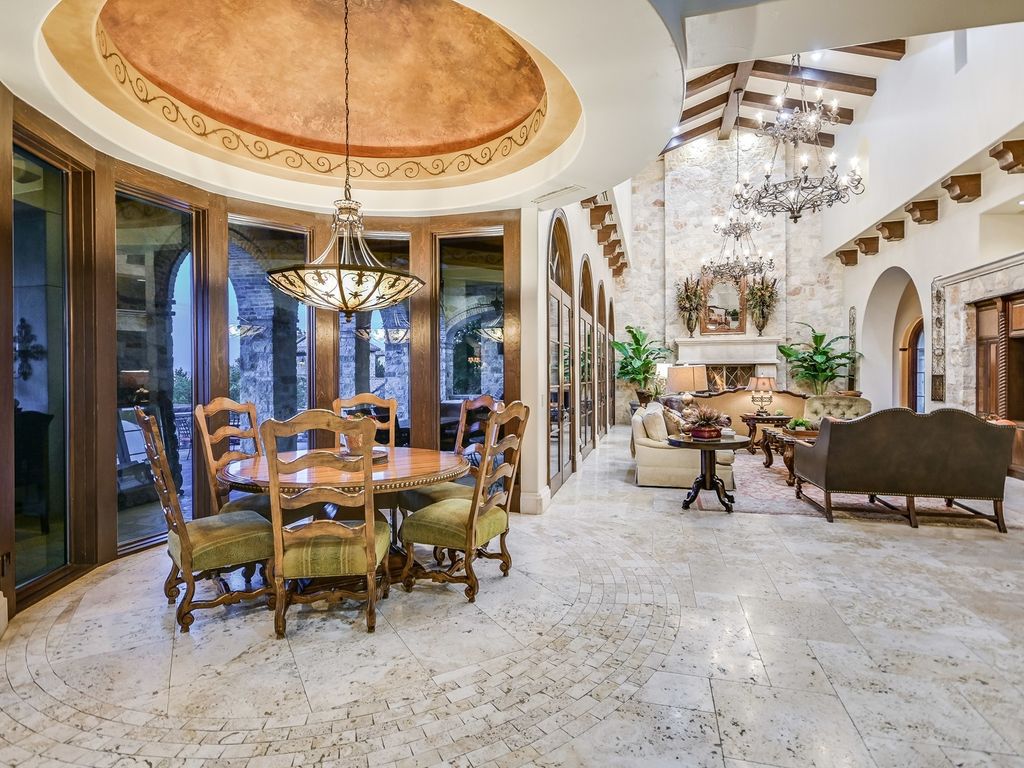 The Estate in Jonestown, a stunning estate constructed and situated at the end and hilltop area of The Peninsula on North Lake Shore Lake Travis is now available for sale. This home located at 16904 Regatta Cv, Jonestown, Texas