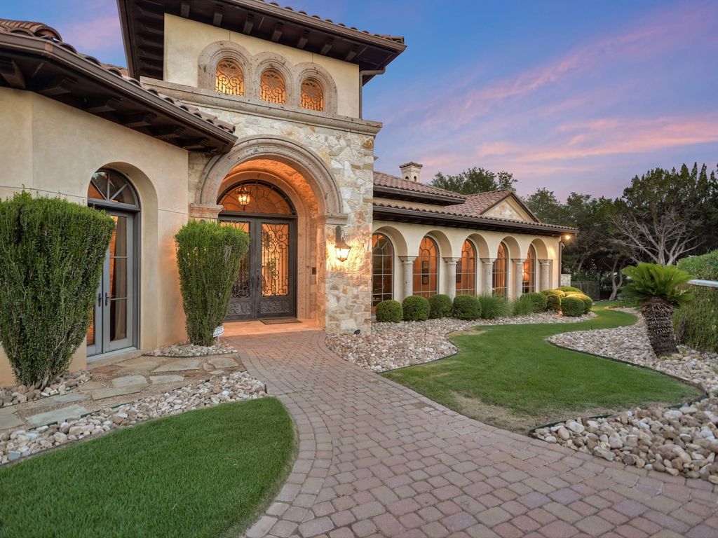 The Estate in Jonestown, a stunning estate constructed and situated at the end and hilltop area of The Peninsula on North Lake Shore Lake Travis is now available for sale. This home located at 16904 Regatta Cv, Jonestown, Texas