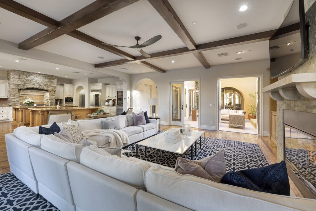 The Home in Henderson, a villa at Gated Marquis in Seven Hills with elegant upgrades and finishes offering sensational golf, mountain and city views is now available for sale. This home located at 1308 Villa Barolo Ave, Henderson, Nevada