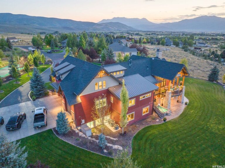 Breathtaking Mountain Contemporary Home that Speaks Affluence and Grandeur in Beautiful Heber Valley Asking $8.5 Million