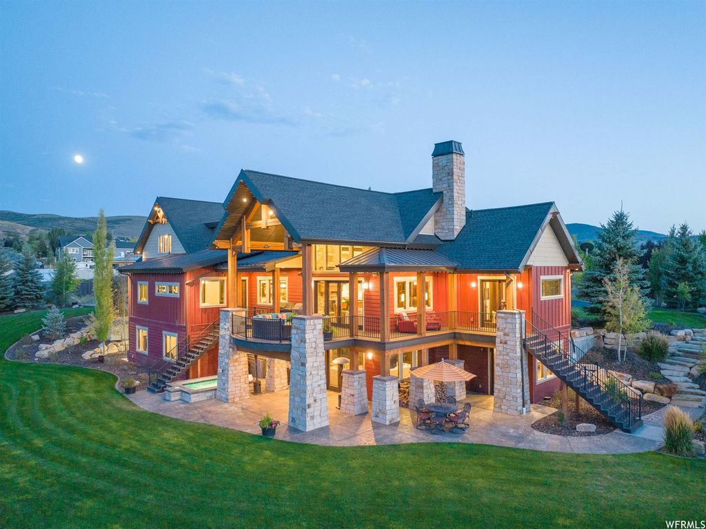 The Home in Heber City, a very special property within the Lake Creek Farms subdivision offers serene privacy with views of the neighborhood, Mayflower, and Mt. Timpanogos is now available for sale. This home located at 1545 Palomino Cir, Heber City, Utah
