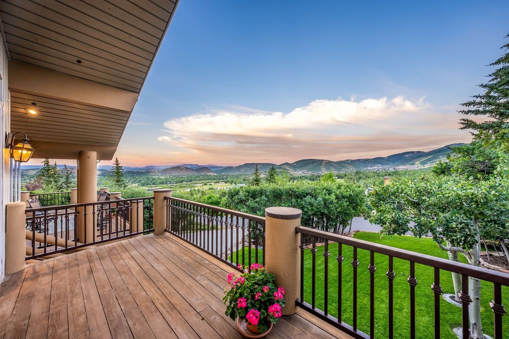 The Home in Park City, a custom and classic mountain contemporary estate surrounded by natural landscaping offering breathtaking, and expansive ski resort and Old Town views is now available for sale. This home located at 2437 Iron Canyon Dr, Park City, Utah