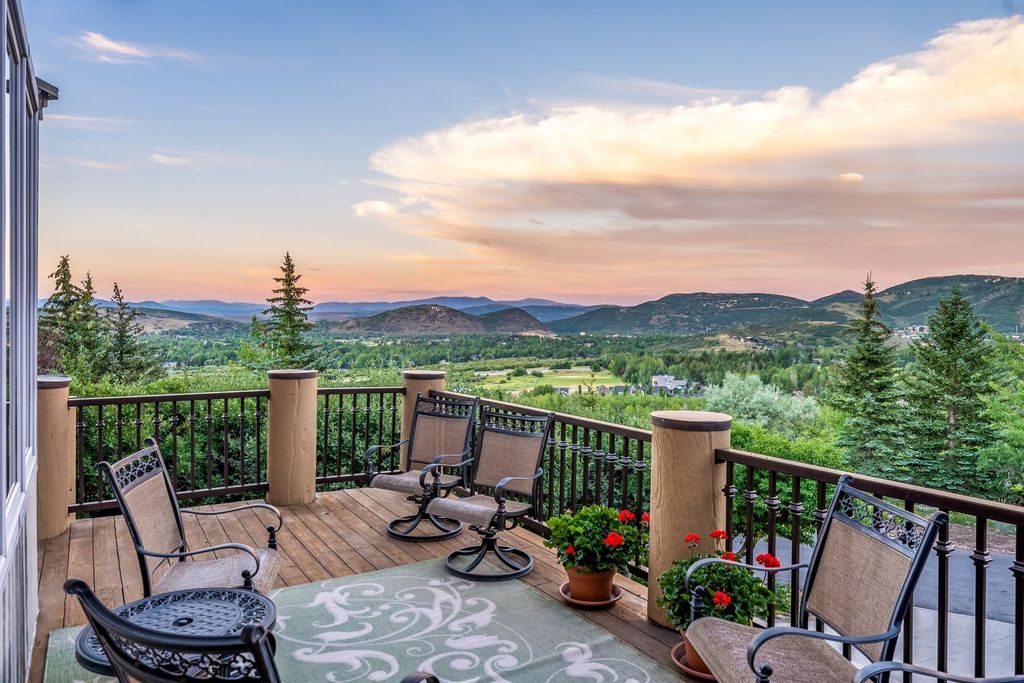 The Home in Park City, a custom and classic mountain contemporary estate surrounded by natural landscaping offering breathtaking, and expansive ski resort and Old Town views is now available for sale. This home located at 2437 Iron Canyon Dr, Park City, Utah