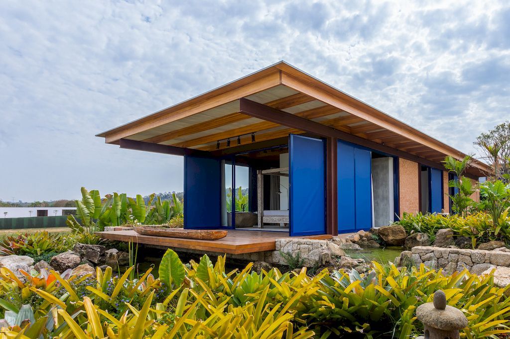 Cozy Home for Leisure, House at Fazenda Boa Vista by Nitsche Arquitetos