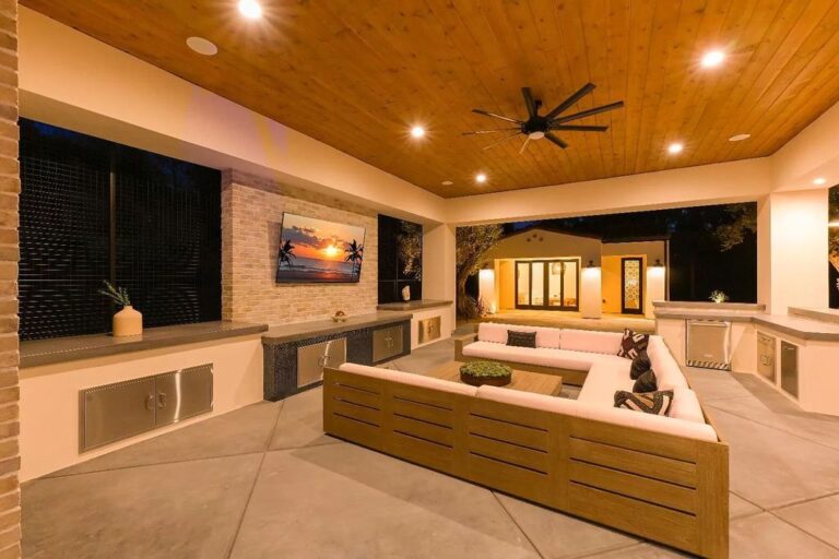 Custom Designed Modern Mediterranean Home in Loomis with A Resort Style