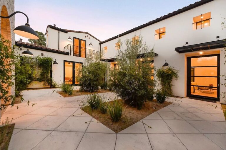 Custom Designed Modern Mediterranean Home in Loomis with A Resort Style