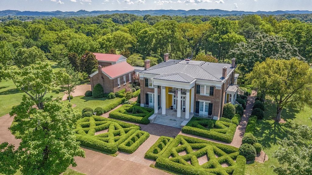 The Home in Franklin is a luxurious home with extensive restoration to the period of original construction, now available for sale. This home located at 1711 Old Hillsboro Rd, Franklin, Tennessee